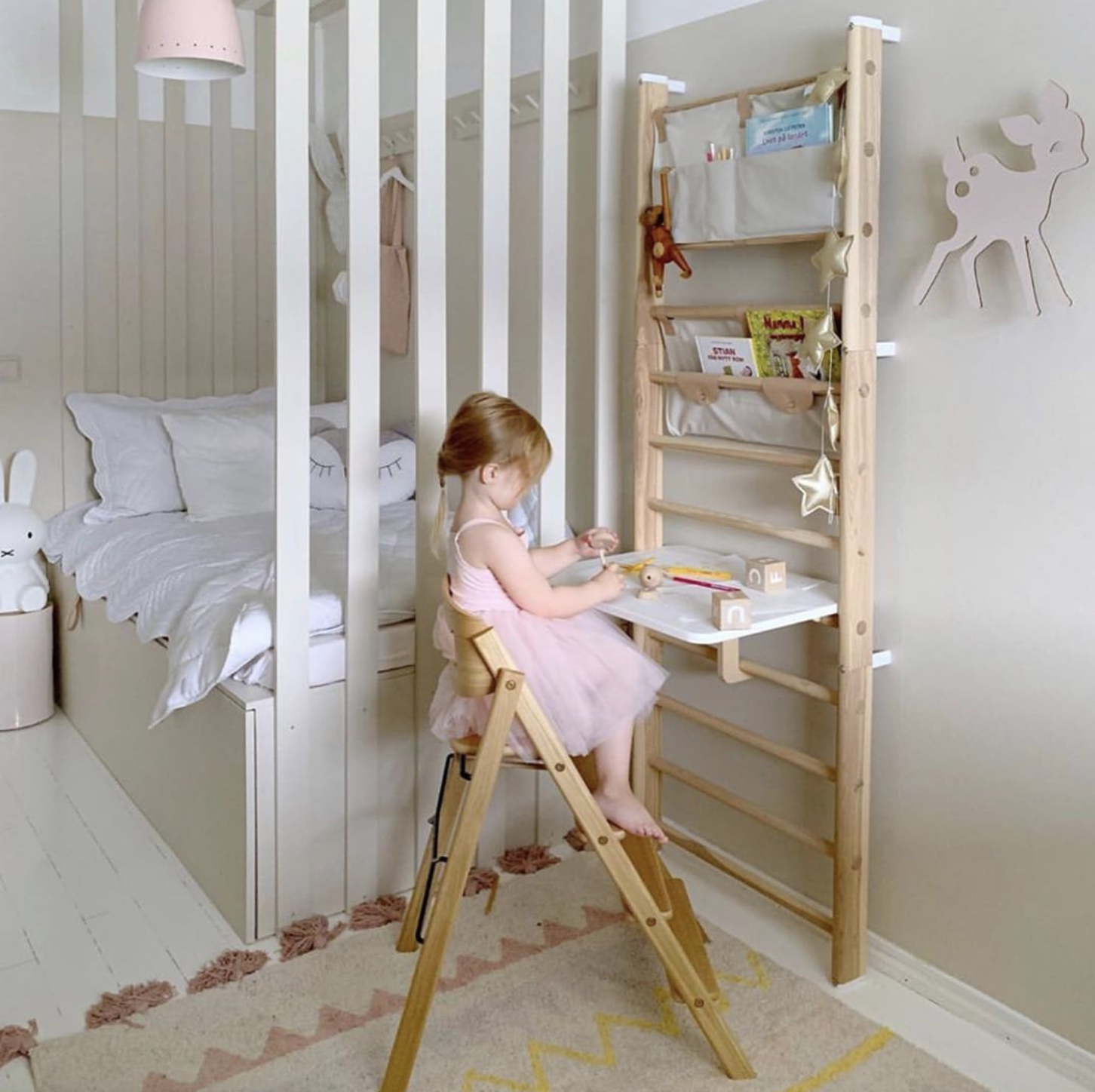 children's ladder bookcase