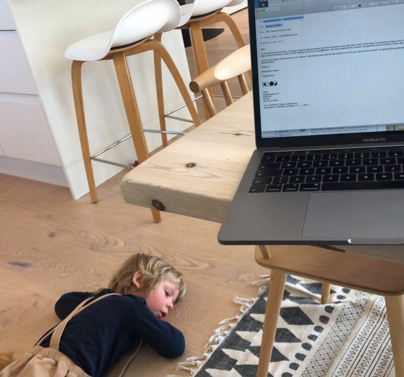 brakkesyke med barna