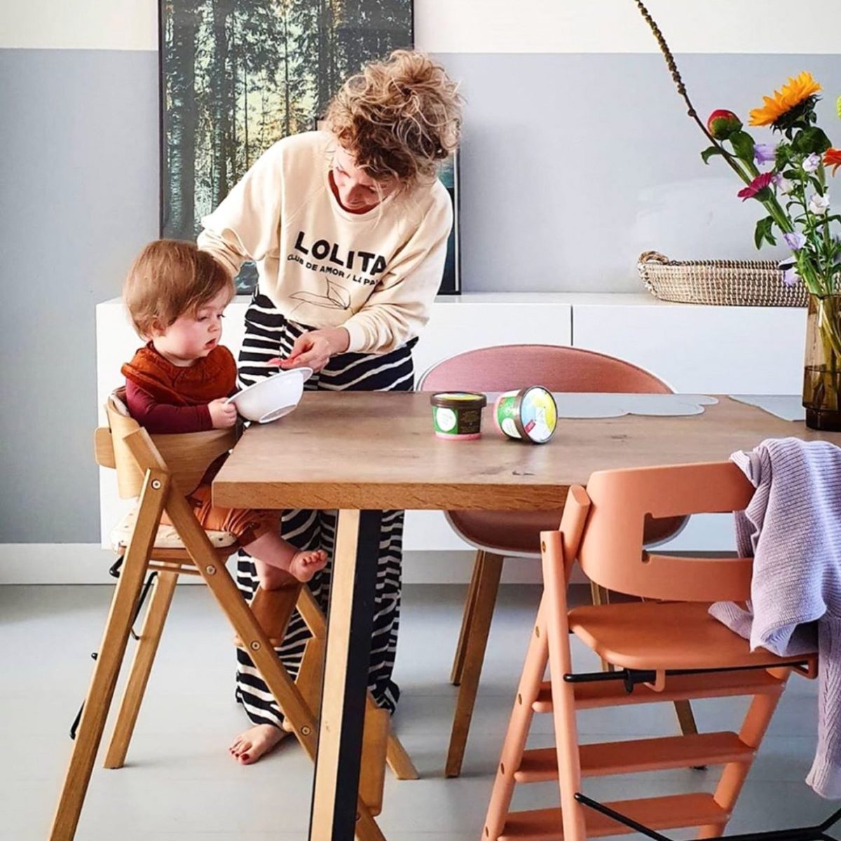 Klapp high top chair